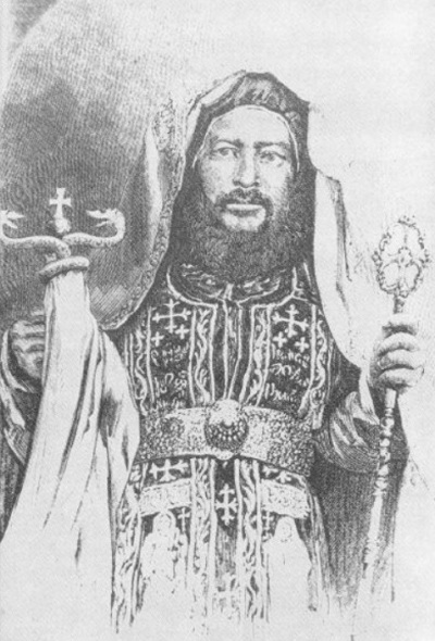 Abuna Salama III (circa 1818-1867), a former head of the Ethiopian Orthodox Church.