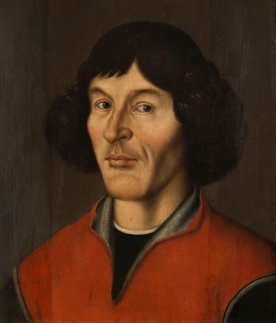 Nicolaus Copernicus (1473-1543), a Polish Catholic priest and astronomer who proposed that the planets, including the Earth, revolved around the Sun.
