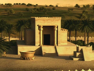 The PBS science series NOVA created detailed 3D digital animations of Solomon's Temple for their documentaries The Bible's Buried Secrets (2008) and Quest for Solomon's Mines (2010).