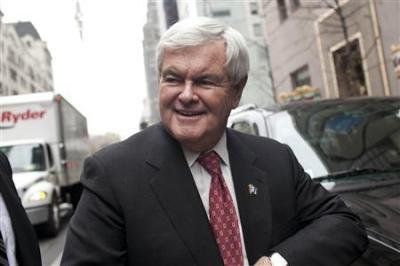 Republican presidential candidate Newt Gingrich