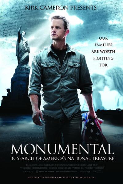 The promotional poster for Kirk Cameron's documentary,