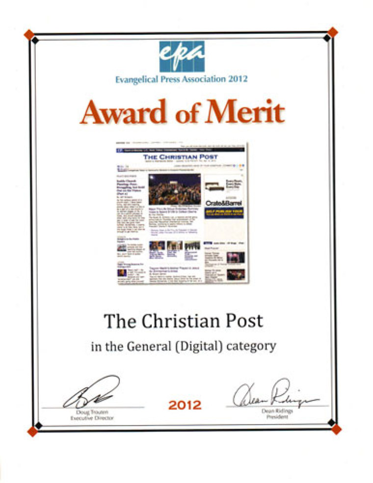 2012 epa award website - merit