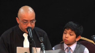Arturo Martinez-Sanchez reads his