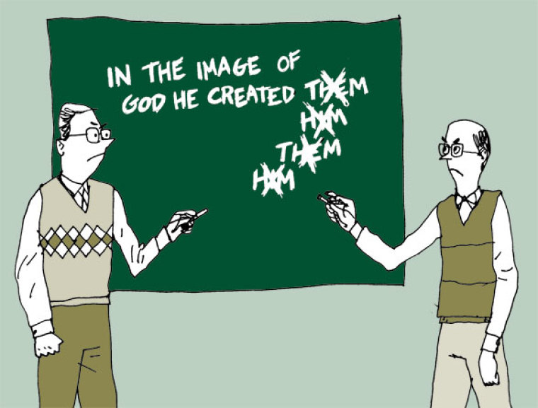 A Biblical Battle of Pronouns