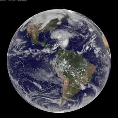 Hurricane Sandy Earth