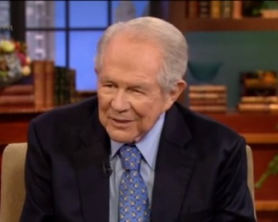 Pat Robertson, host of "The 700 Club"