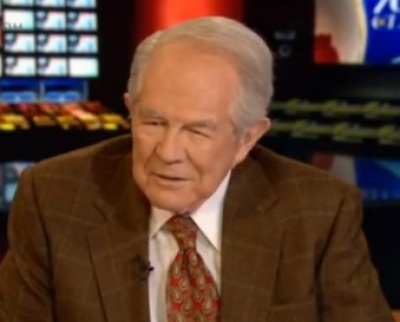 Televangelist Pat Robertson on Christian Broadcasting Network's 'The 700 Club'