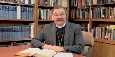 Lutheran Church-Missouri Synod President Matthew C. Harrison apologizes for how he handled the interfaith debacle in Newtown, Conn.
