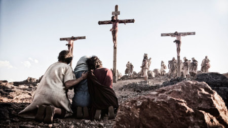 Diogo Morgado portrays Jesus Christ in Mark Burnett and Roma Downey's