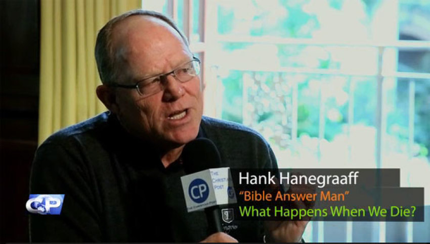 Hank Hanegraaff, known as the Bible Answer Man and author of "AfterLife: What You Really Want to Know About Heaven and the Hereafter," speaks to The Christian Post at the National Religious Broadcasters convention on Sunday, March 3, 2013, in Nashville, Tenn.