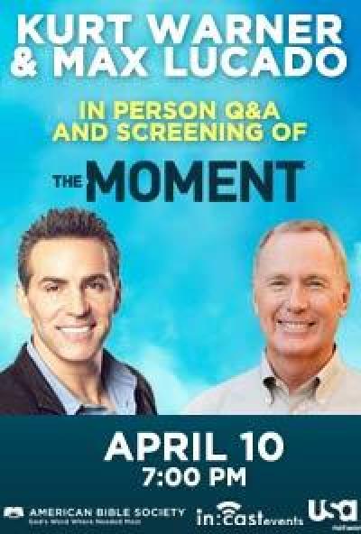 "The Moment" debuts on April 11, 2013.