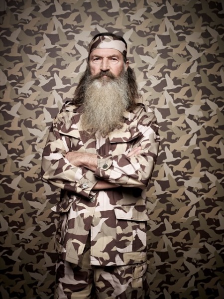 Phil Robertson, patriarch of the Robertson family and star of A&E's most-watched show,