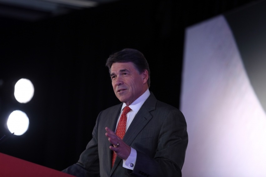 Texas Governor Rick Perry speaking at Faith & Freedom Coalition's