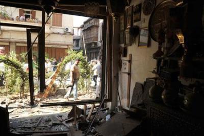 Blast in Damascus Christian District