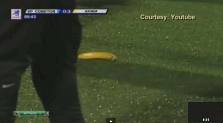 Banana toss apology