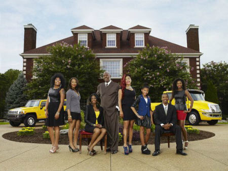 Britney Tankard, Cyrene Tankard, Jewel Tankard, Ben Tankard, Brooklyn Tankard, Diamond Tankard, Benji Tankard Jr., and Shanira Tankard star in the Bravo docu-series "Thicker Than Water."