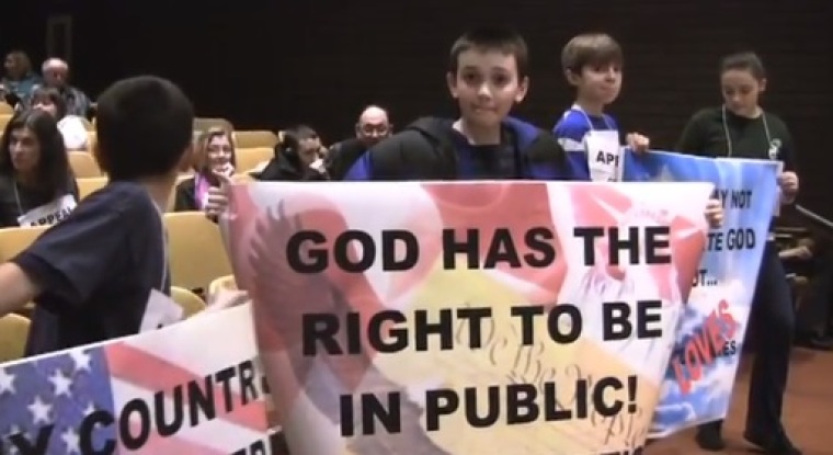 Students in Cranston, Rhode Island