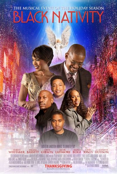 "Black Nativity" features Jennifer Hudson, Jacob Latimore, Tyrese Gibson, Angela Bassett and Forest Whitaker.