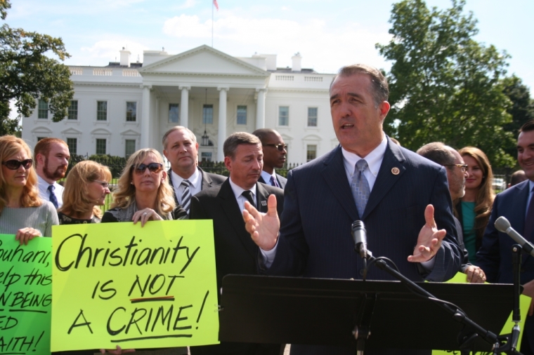 Trent Franks White House Abedini Vigil