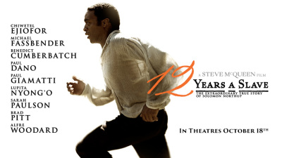 12 Years A Slave hits theaters on Oct. 16, 2013.