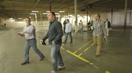 Pastor Mark Driscoll and members of his Mars Hill Church staff take a look at property in Bellevue, Wash., considered for a move of the church's headquarters from north of Seattle's downtown to a bigger facility, (FILE).