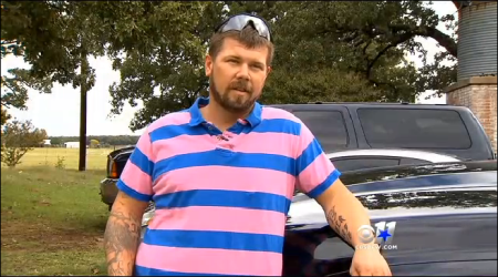 Rodeo clown Casey Wagner, 31, was struck by lightning twice and survived.