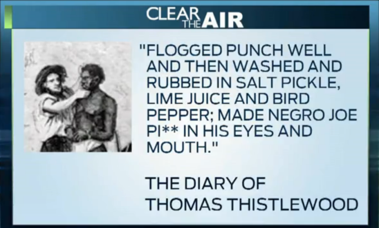 Thomas Thistlewood diary