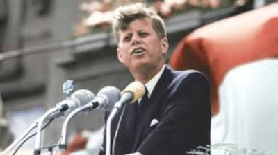 John F. Kennedy speaking