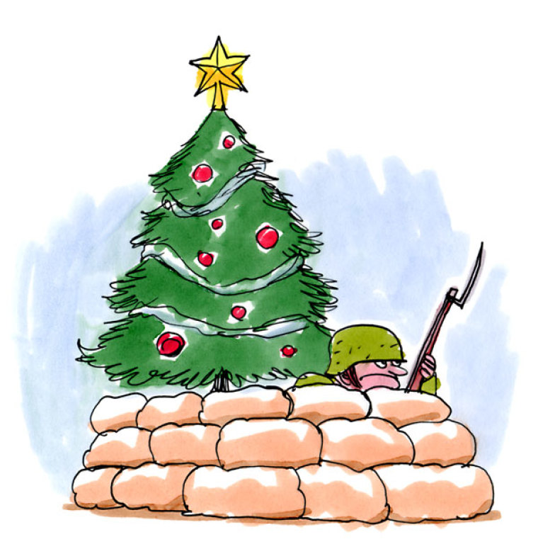 An Overzealous Christmas Warrior?