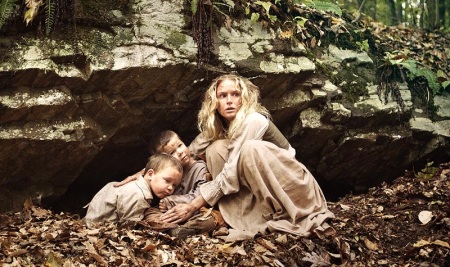 Scene from "Alone Yet Not Alone," which recently became embroiled in some controversy over the Academy first nominating the title song for Best Song and then pulling the choice, [FILE].