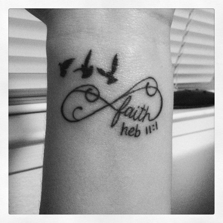 Hebrews 11:1 tattoo