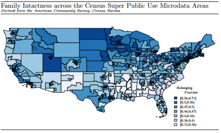 Index of Family Belonging Map