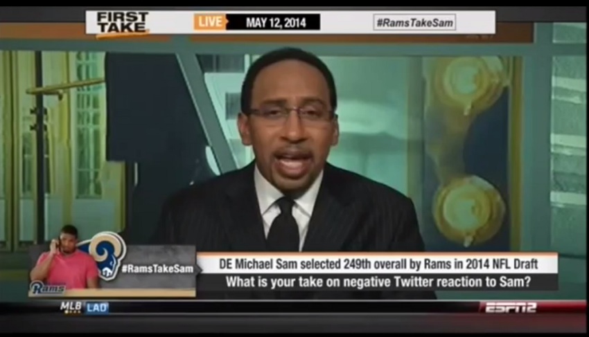 Stephen A. Smith criticized the Miami Dolphins for suspending safety Don Jones after tweeting