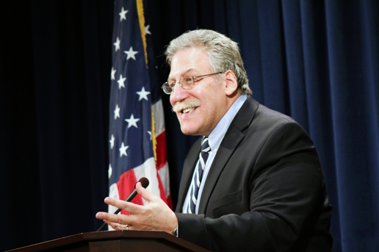 Michael Brown, Ph.D., author of "Can You Be Gay and Christian?" speaking at the Family Research Council, Washington, D.C., May 14, 2014.