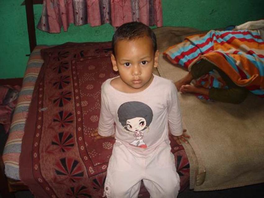 Child from Nepal.