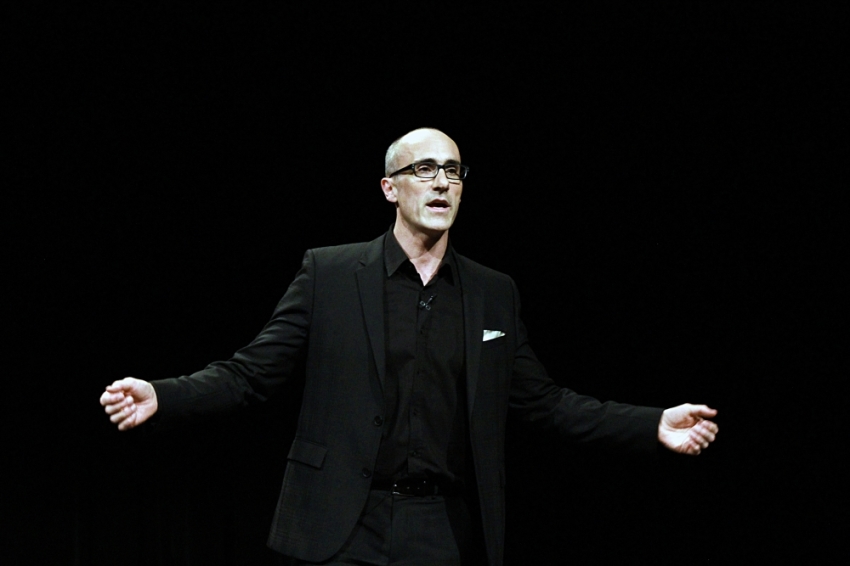 Arthur Brooks, president of the American Enterprise Institute, speaking about "A conservative vision for social justice," Washington, D.C., June 23, 2014.