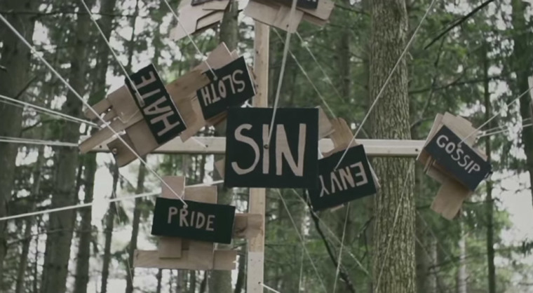 Sin and the cross