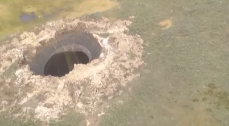 Hole at the end of the world