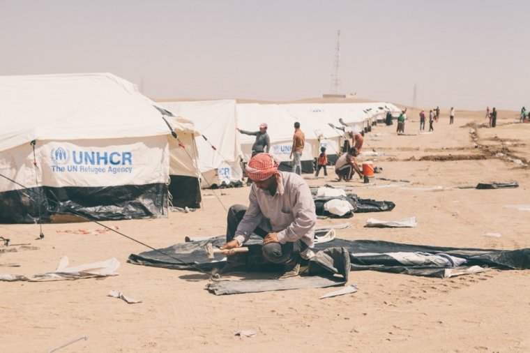 Refugee camp
