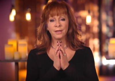 Country music star Reba McEntire in her new music video "Pray for Peace."