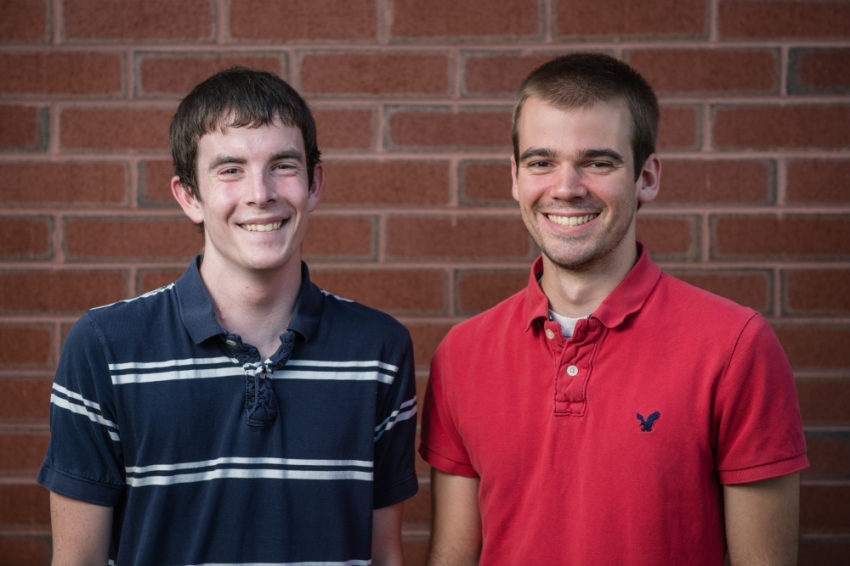 Pastor Tim Walker (left) and Pastor Dan Nichols (Right) took out a billboard Wednesday quoting God saying "I