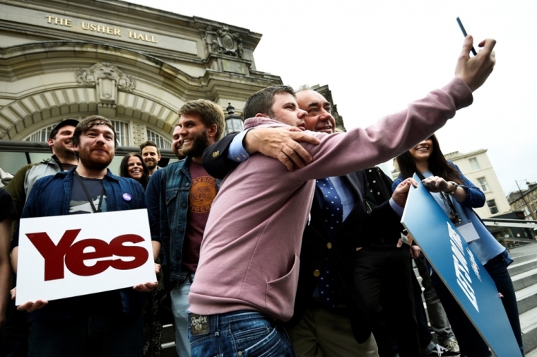 Scotland's First Minister Alex Salmond