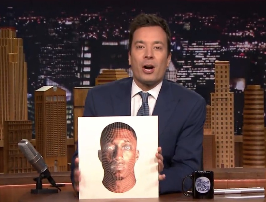 Jimmy Fallon congratulates rapper Lecrae for his No. 1 album "Anomaly."