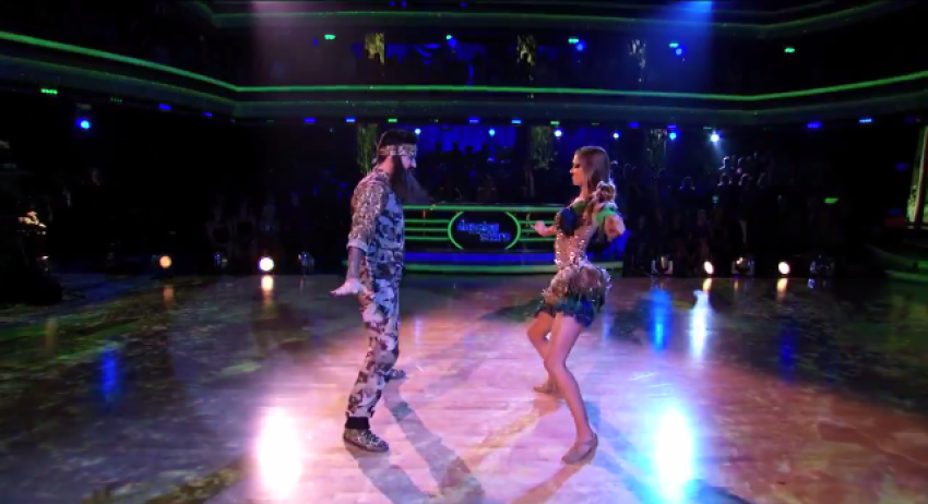 Sadie Robertson and Mark Ballas on "DWTS."