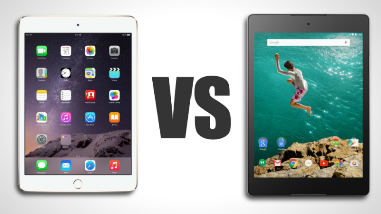 iPad Mini 3 and Google Nexus 9