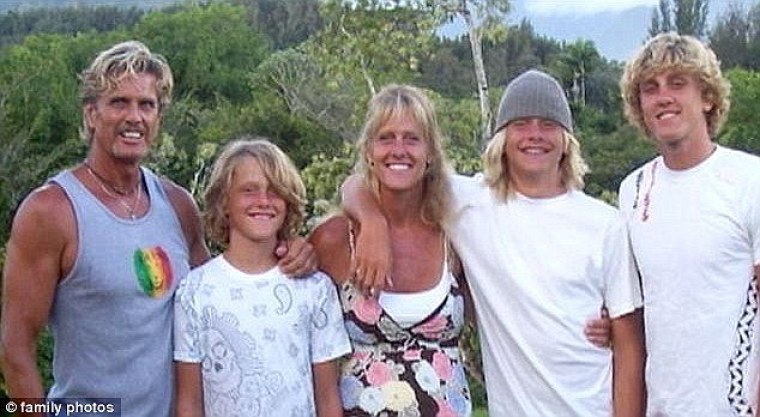 Gavin Smith and family