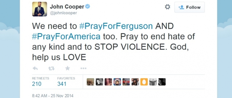 john cooper Ferguson tweet