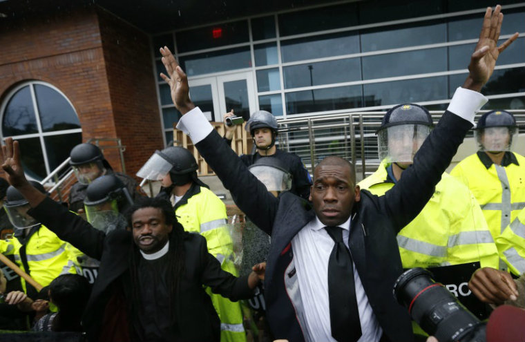 Pastors in Ferguson