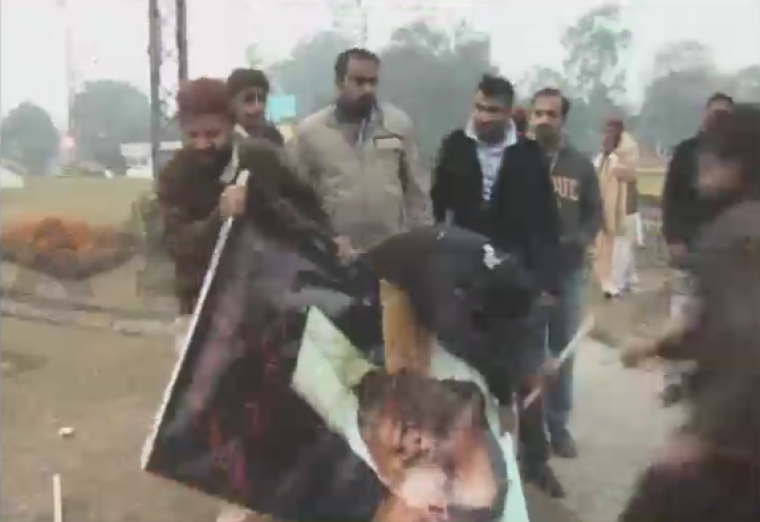 Pakistan Vigil Attacked