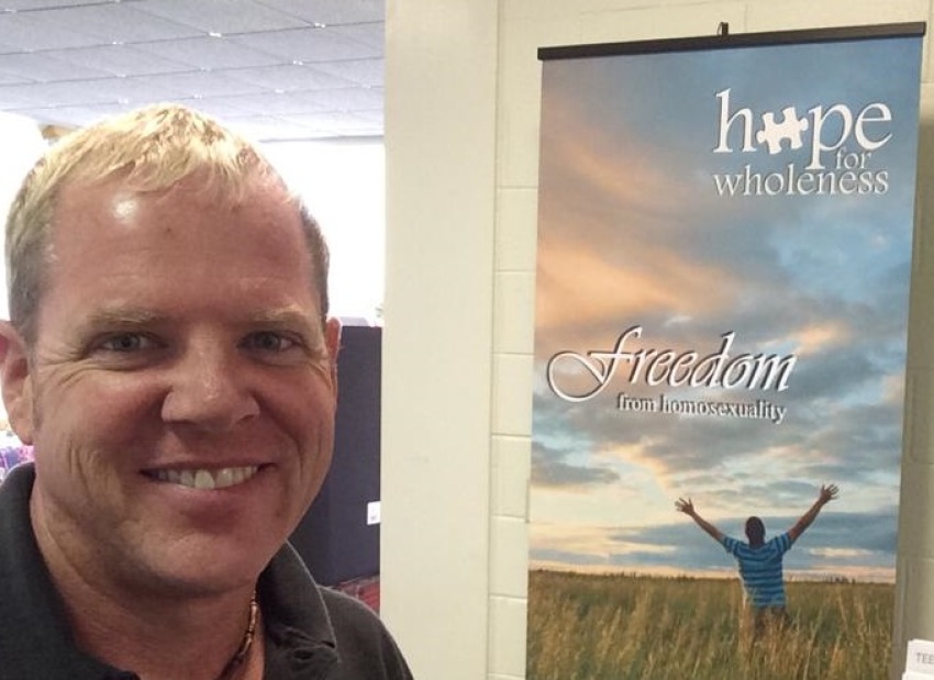 McKrae Game, president and founder of Hope for Wholeness, which hosted its first four-day national conference, "Hope Rising," for Christians struggling with same-sex attraction in Black Mountain, North Carolina, June 5-8, 2014.